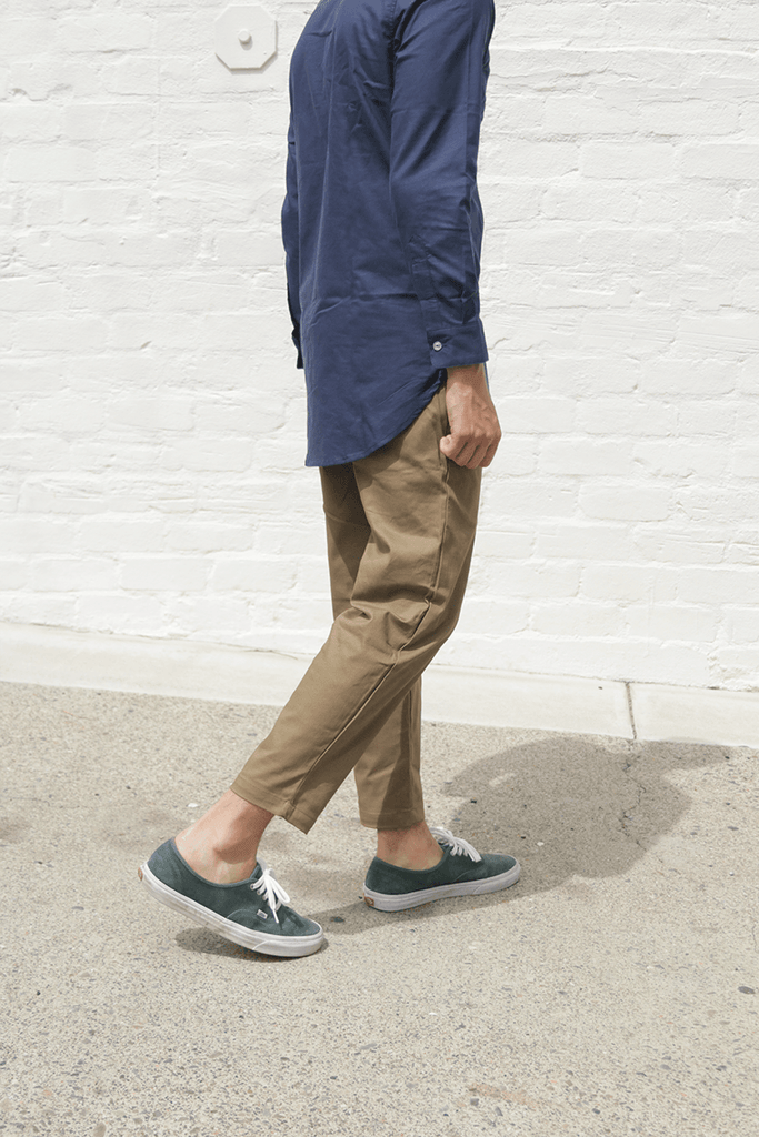 SI Twill Cropped Pant - Olive