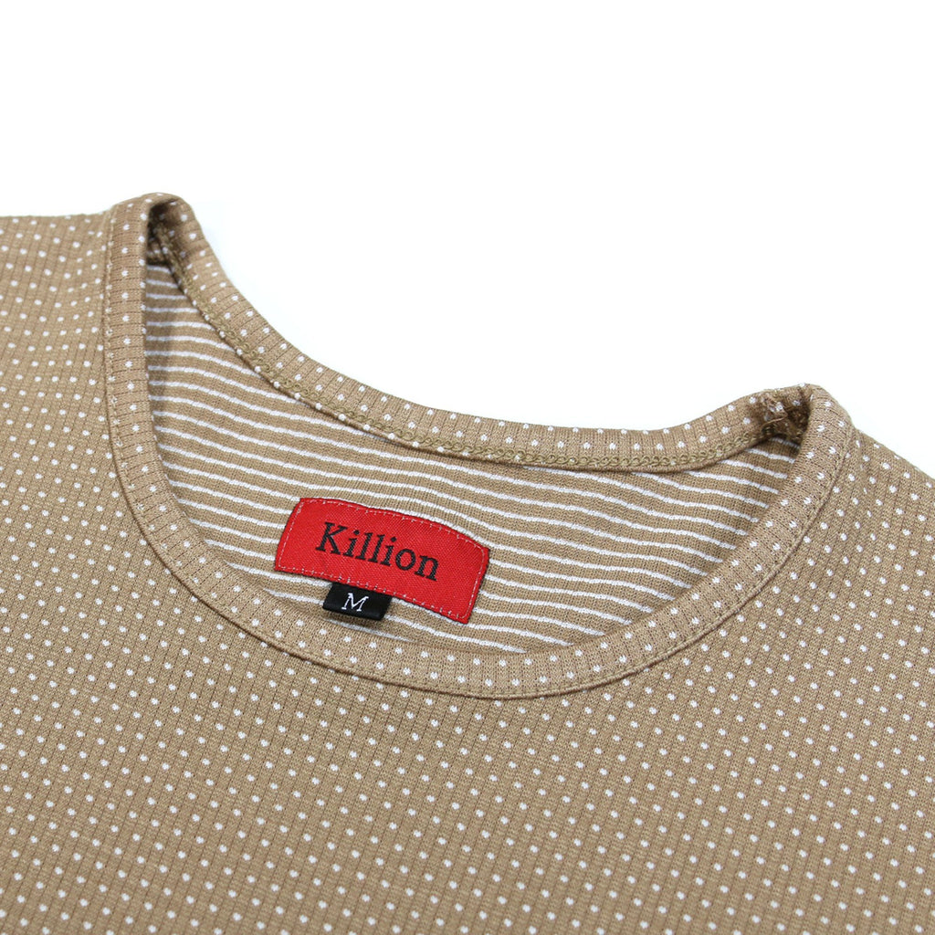 Macrodot Dropped Shoulder SS - Sand