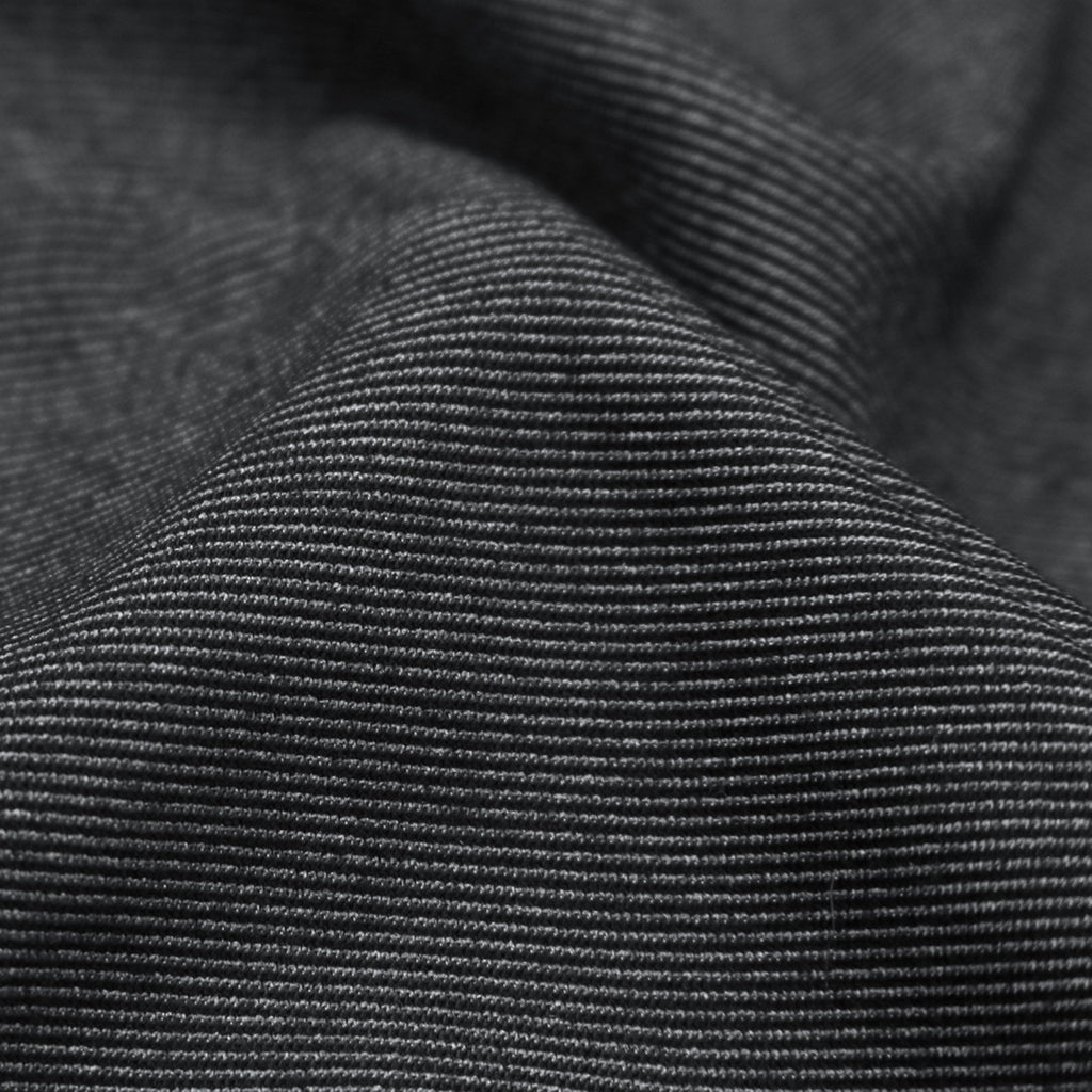 Twill Dropped Shoulder SS - Black