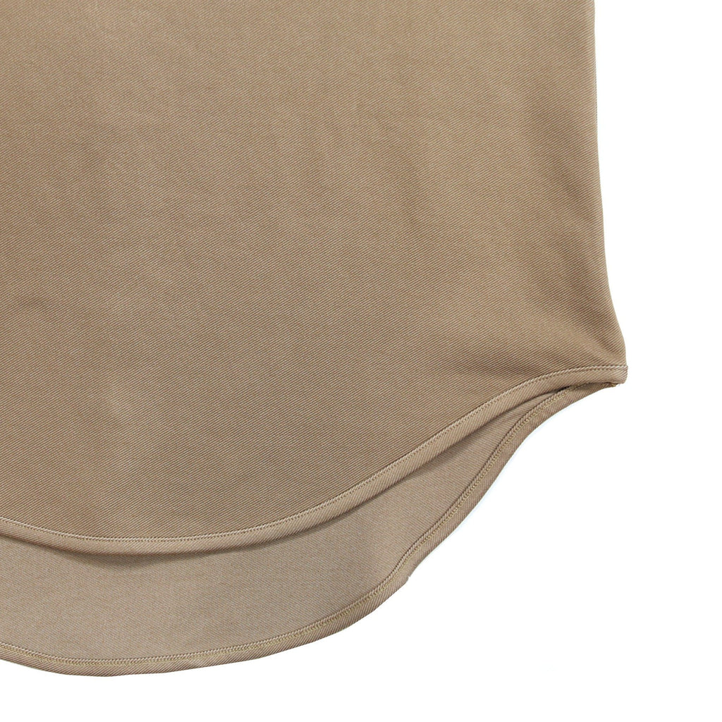 Twill Dropped Shoulder SS - Sand