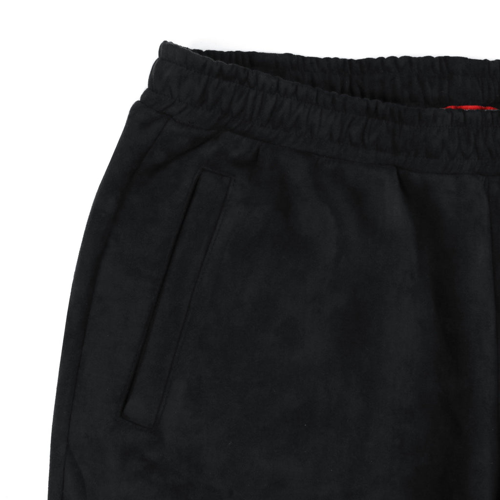 Suede Butter Shorts - Black