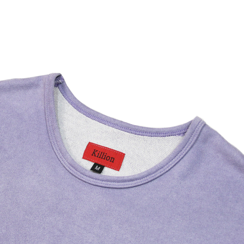 Nubuck Dropped Shoulder Tee - Lavender