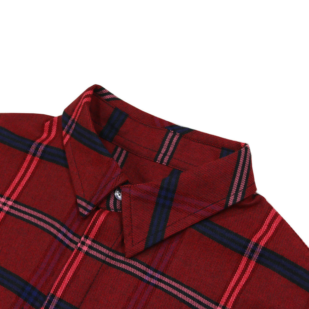 Rosen Flannel LS Buttonup - (Dark Red)