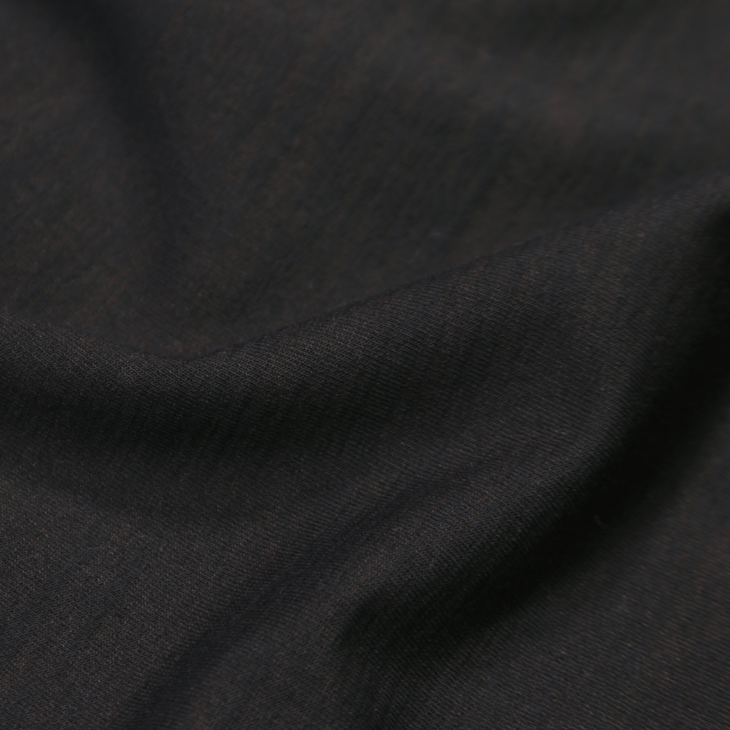 Loose Cut-Off Top - Black