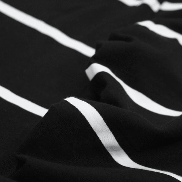 SI Wide Striped L/S - Black