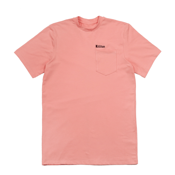 Embroidered Pocket Shirt - Peach