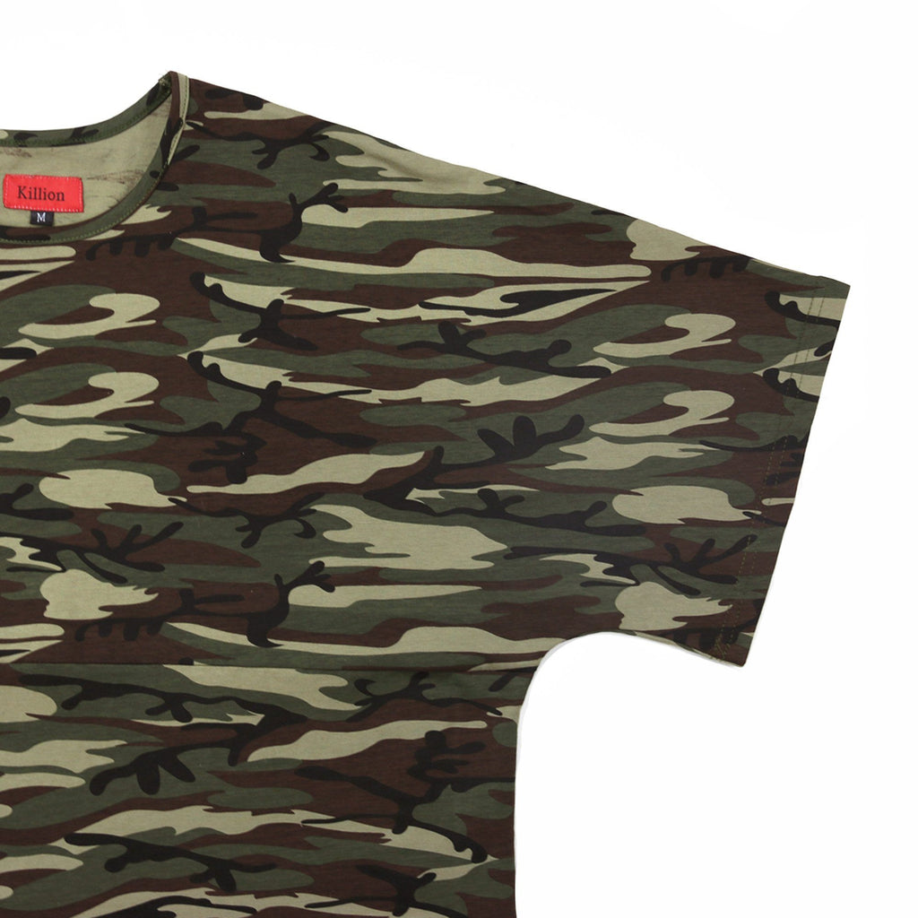 Camo SS Dropped Shoulder