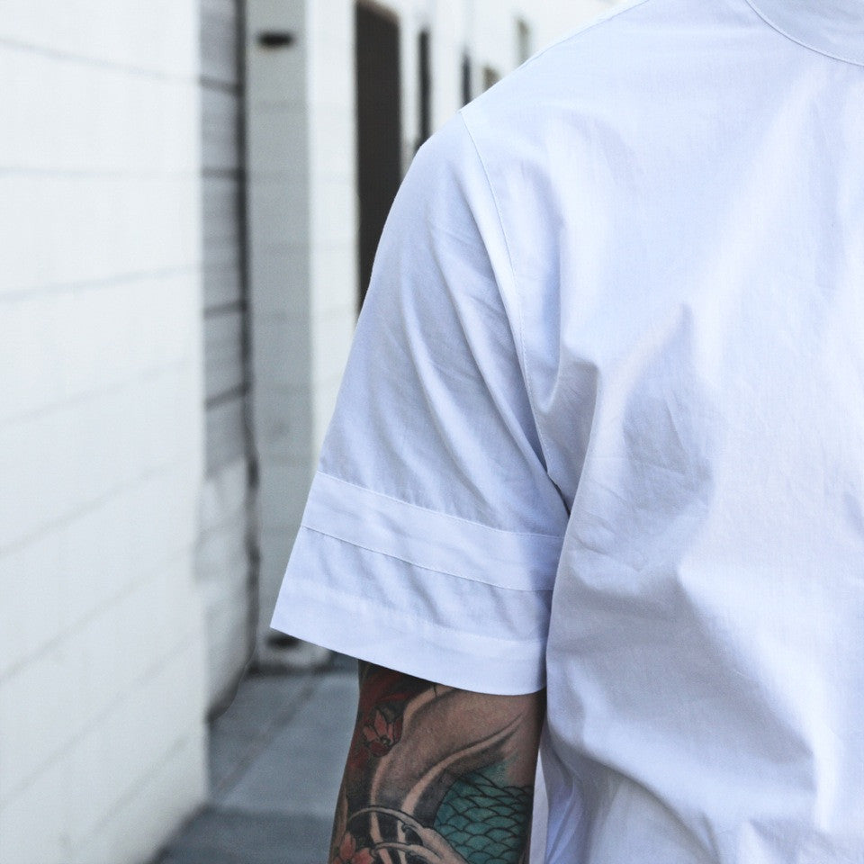 Hensworth Fishtail Top - White