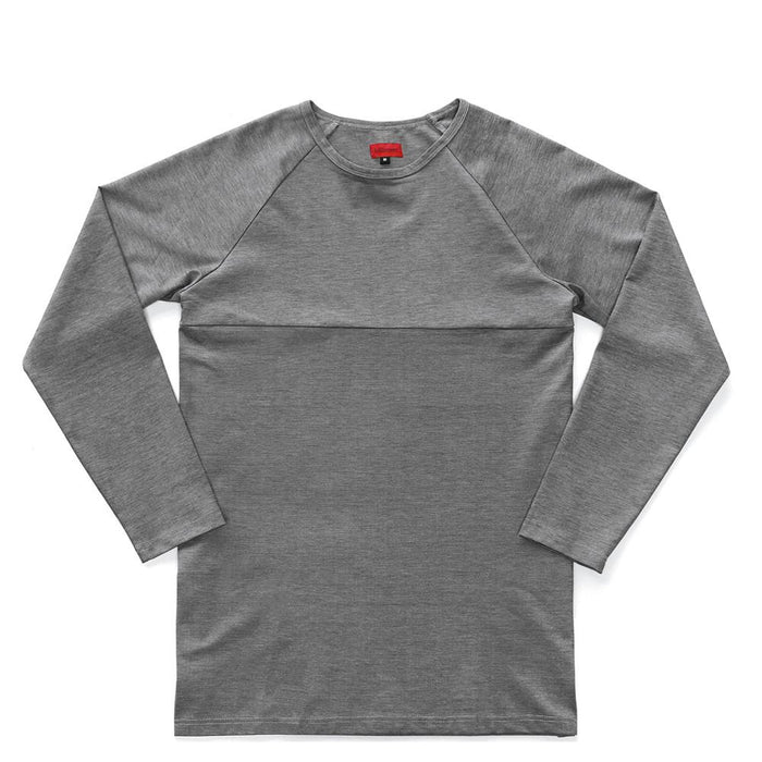 Roma Vino L/S Shirt - Grey