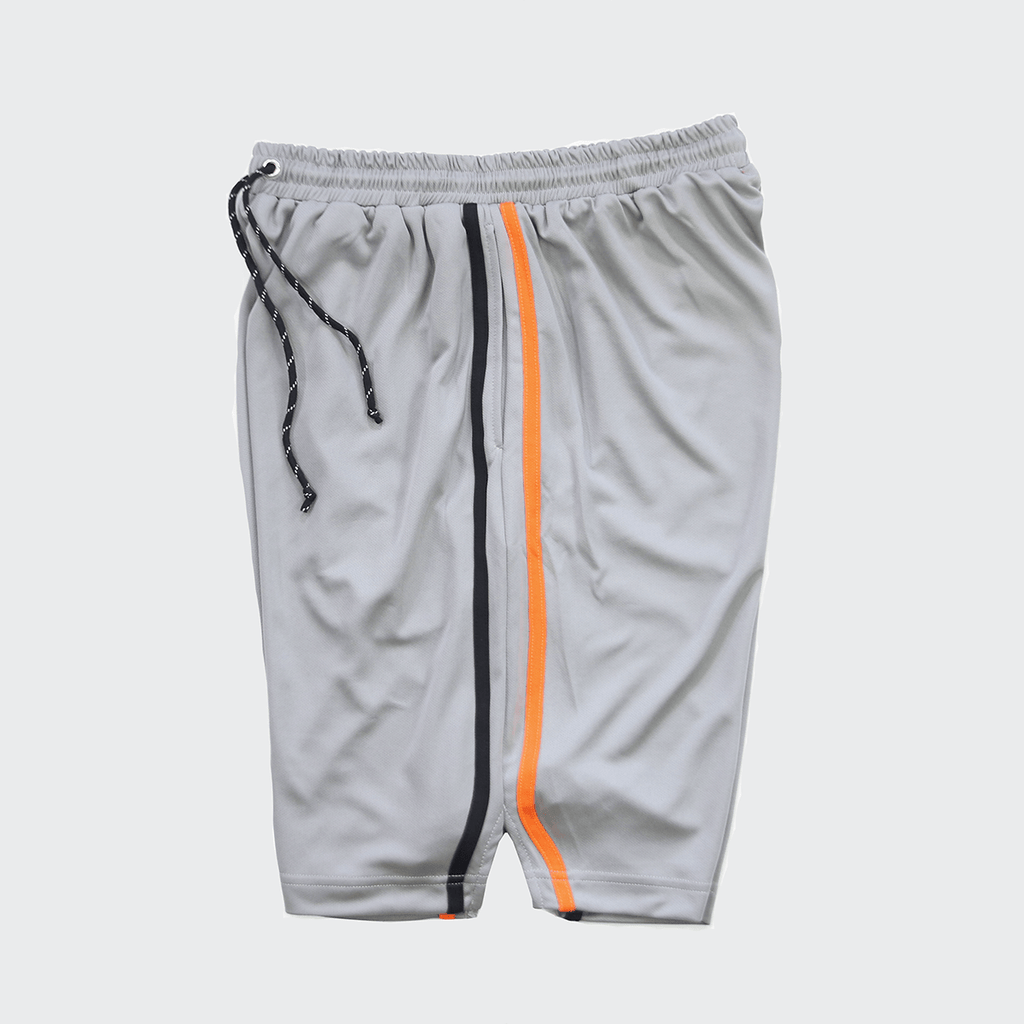 Split Stripe Basketball Shorts - Grey (04.16.24 Release)