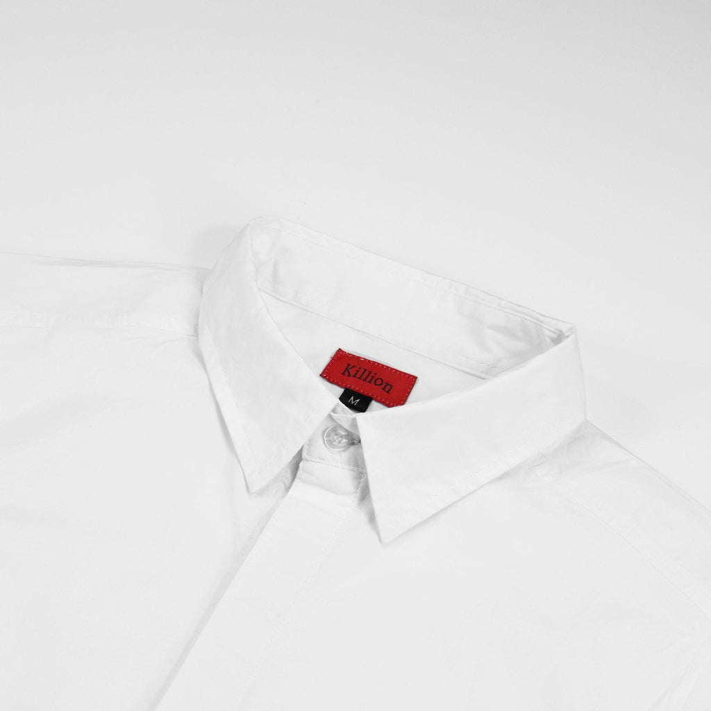 Poplin Minimal Buttonup - White