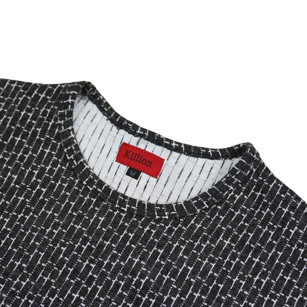 One Piece Seamless Knit Top - Black