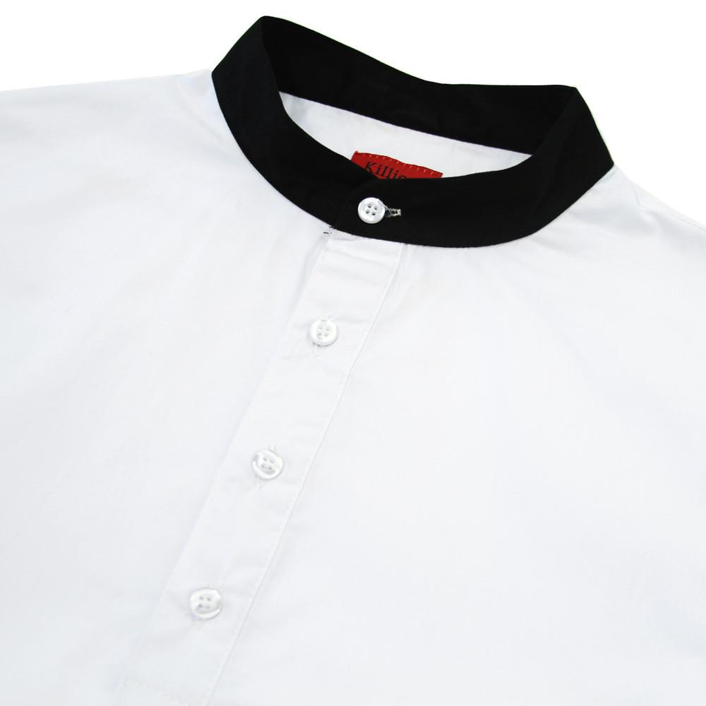 Hensworth Fishtail Top - Contrast