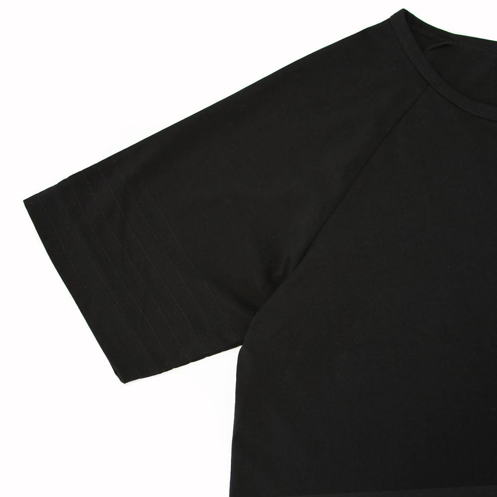 Scoop Extended Shirt - Black