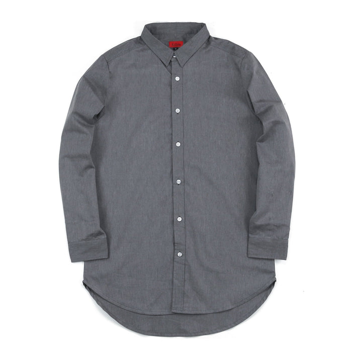Eldridge Oxford Buttonup - Grey