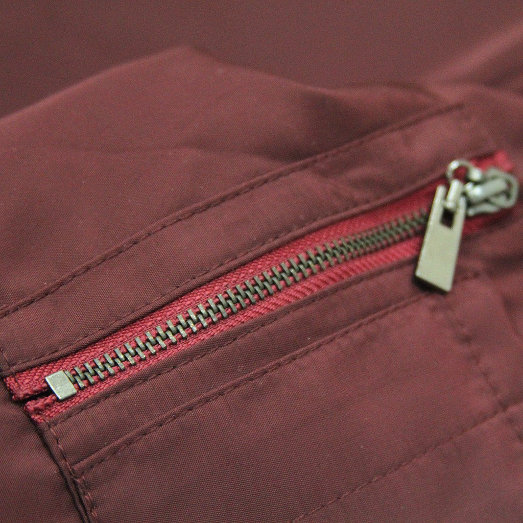 Standard Issue MA-1 Bomber Jacket - Wine Red