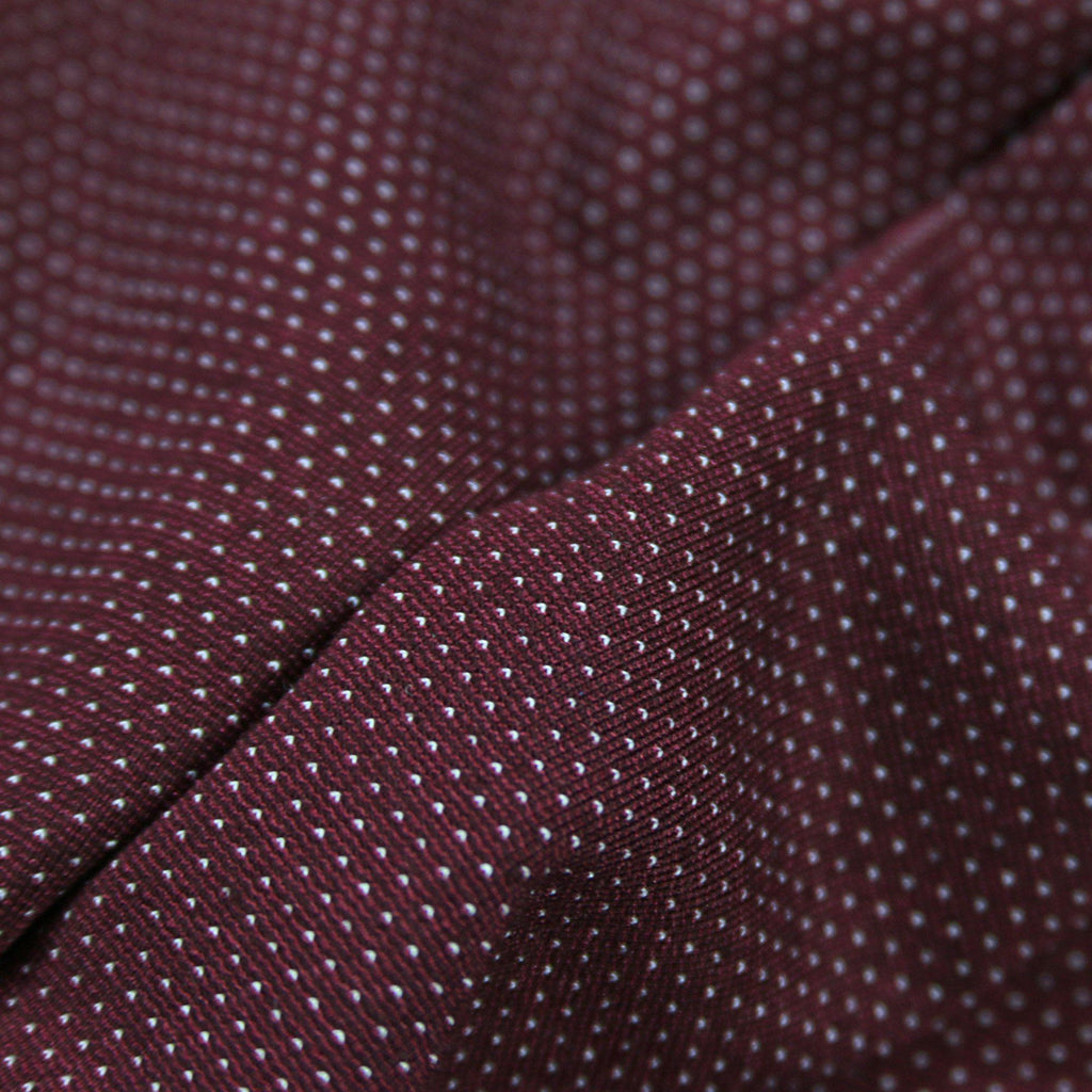 Microdot Long Sleeve - Burgundy