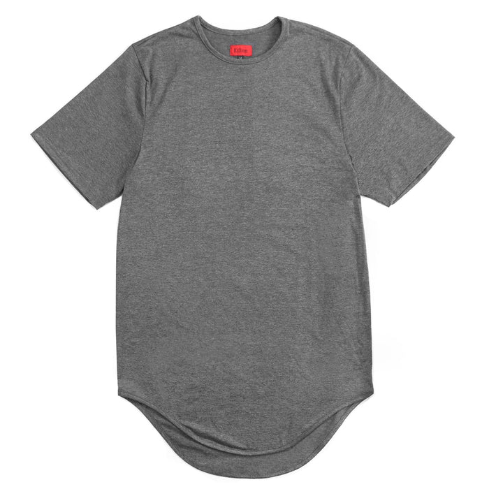 Scalloped SS - Charcoal