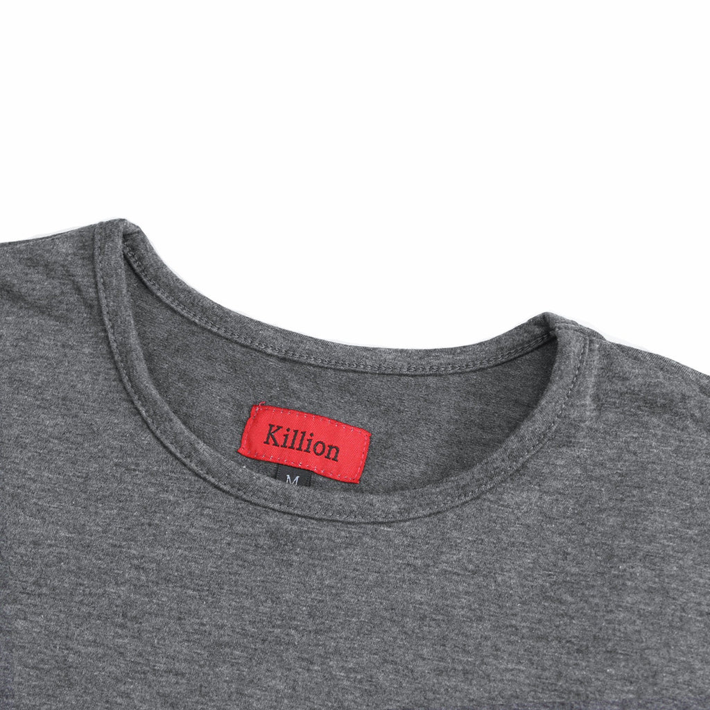 Scalloped SS - Charcoal