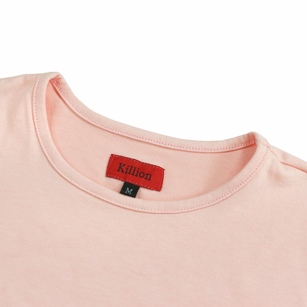 Scalloped SS - Peach