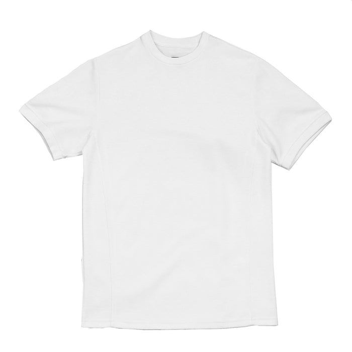 Waffle Knit Short Sleeve - White