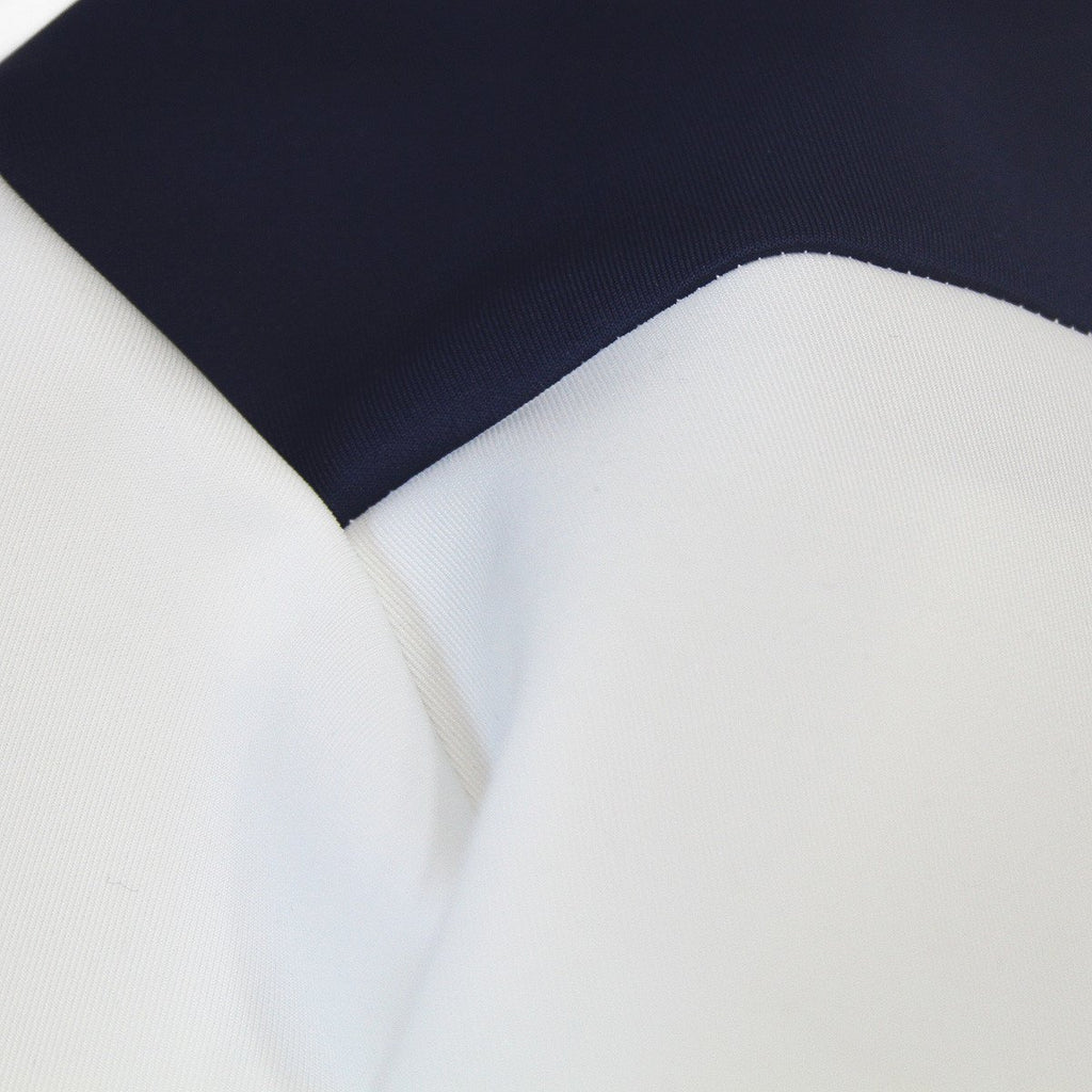 Paneled Hockey Top - Beige/Navy