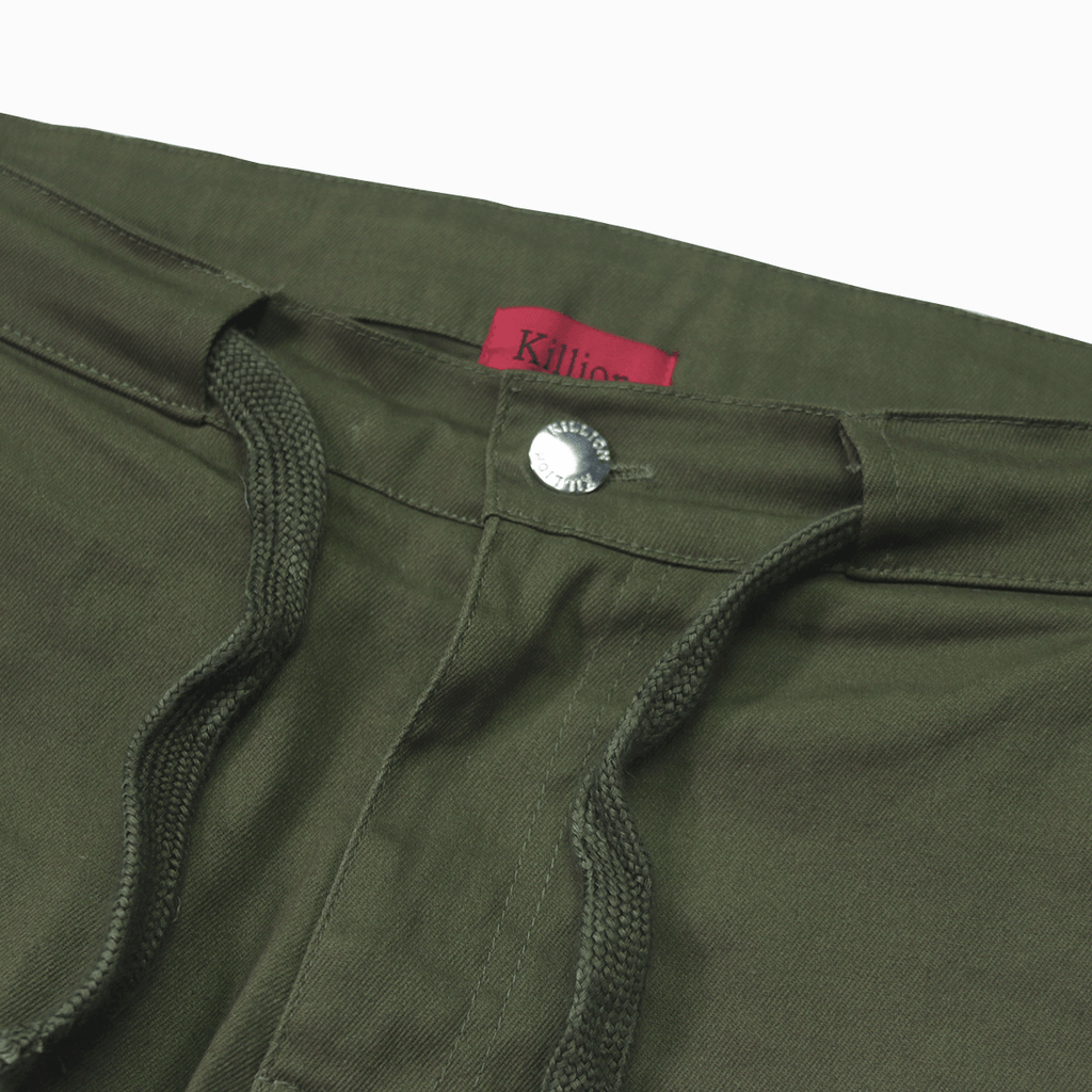 Cargo Twill Trekker Pant - Light Olive