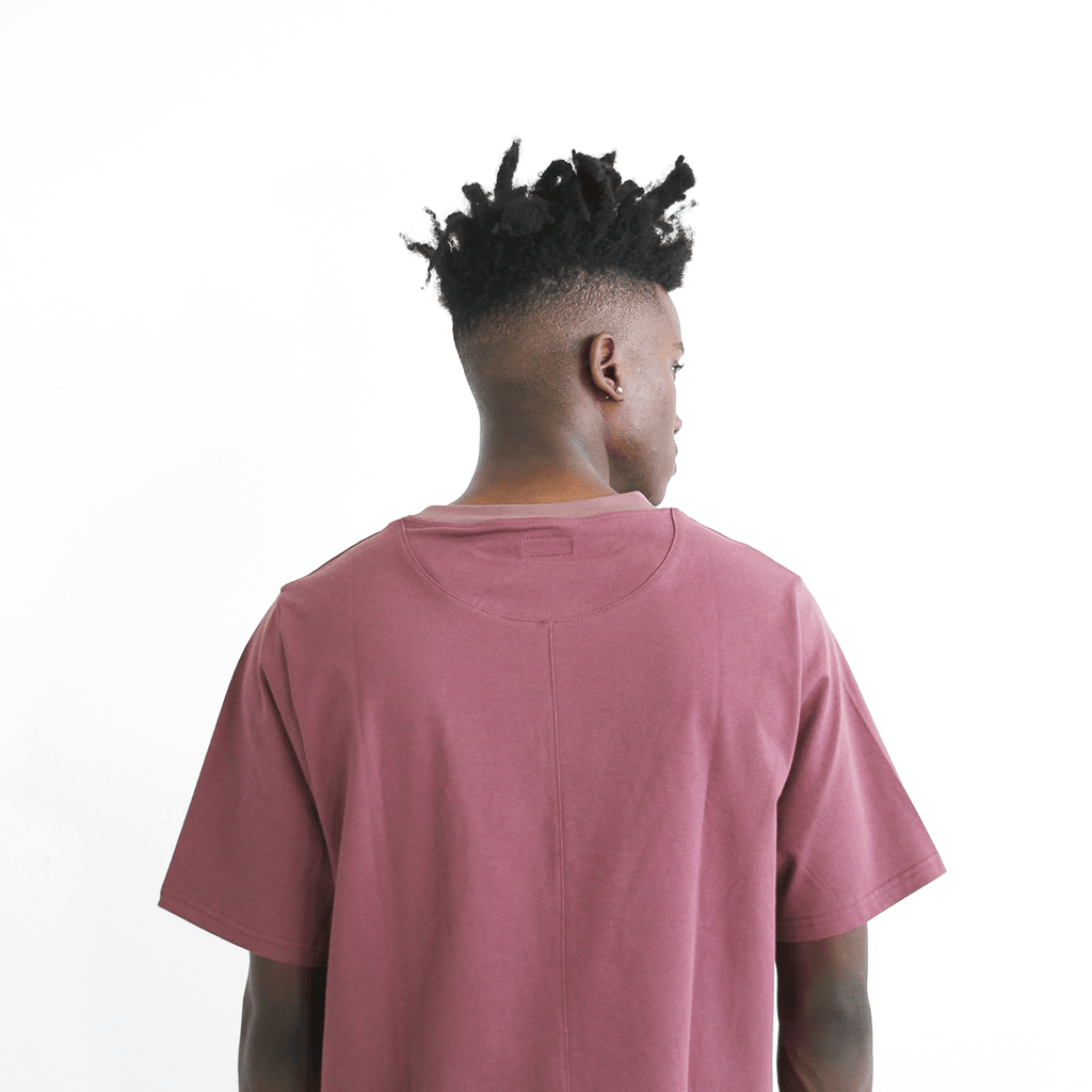 Premium Oversized Tee - Plum