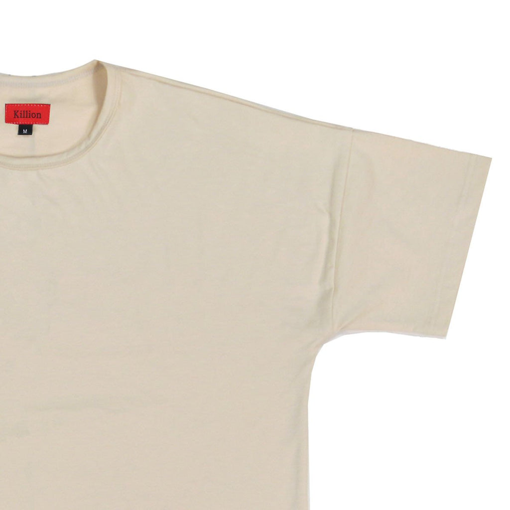 Essential Dropped Shoulder Box Tee - Ivory