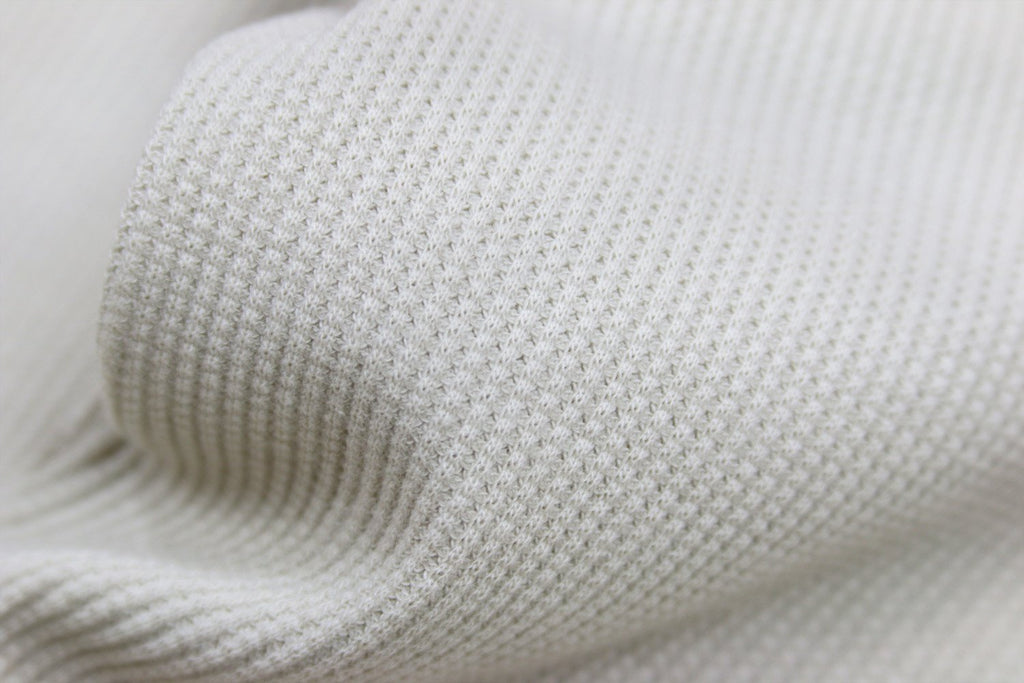 Waffle Knit Long Sleeve - Natural