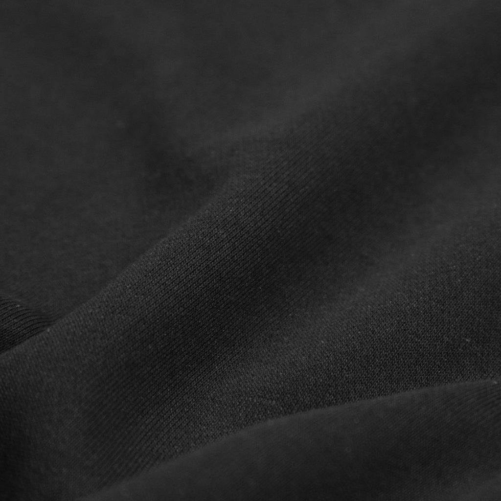 Draped Essential Hoodie - Black