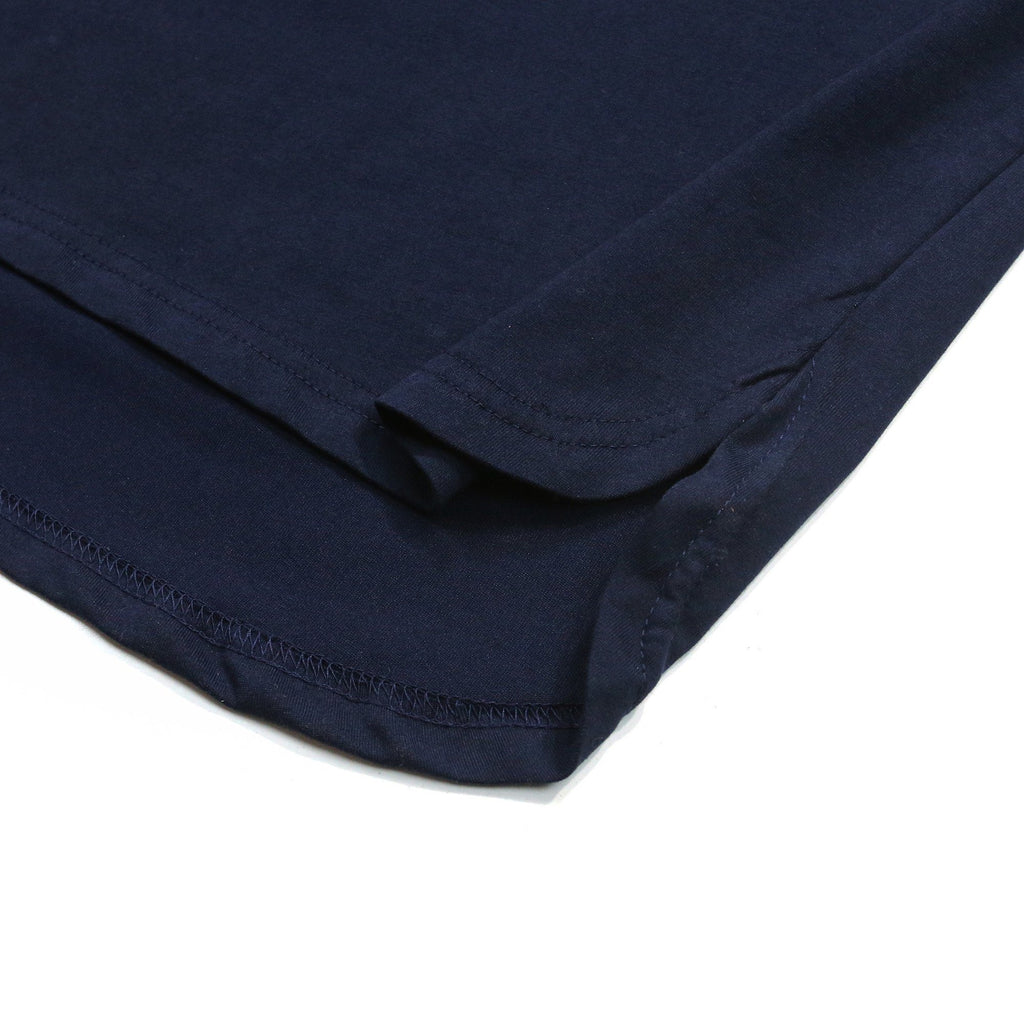 Half Scoop Hem SS Essential - Navy