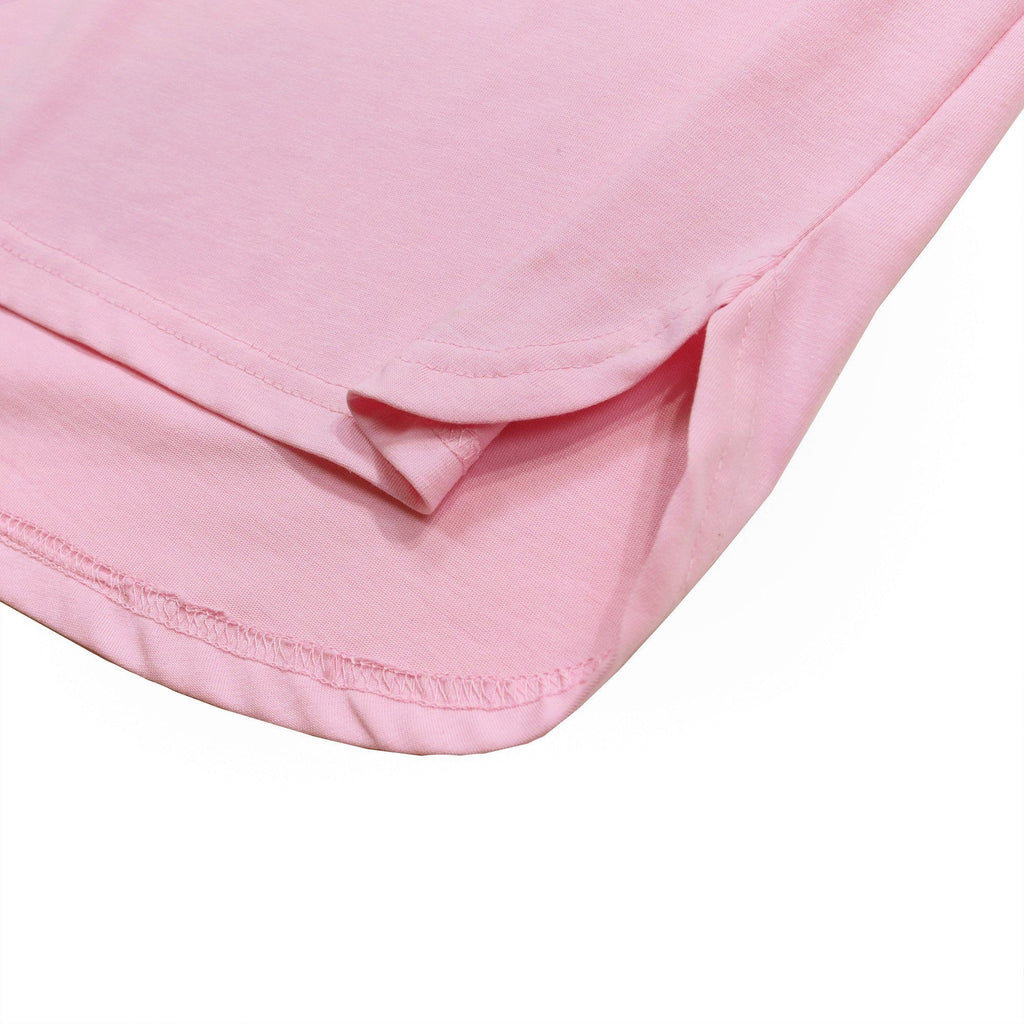 Half Scoop Hem SS Essential - Peach