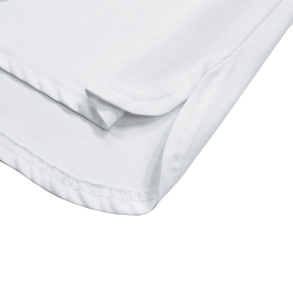 Half Scoop Hem SS Essential - White