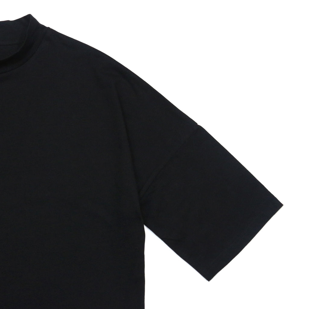 Mock Neck Shirt - Black