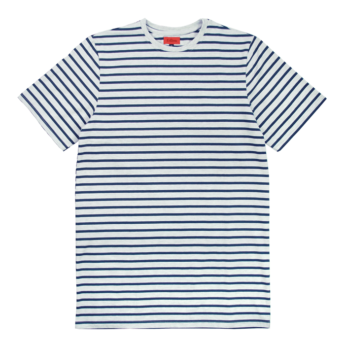 Standard Striped Essential - Cream/Blue