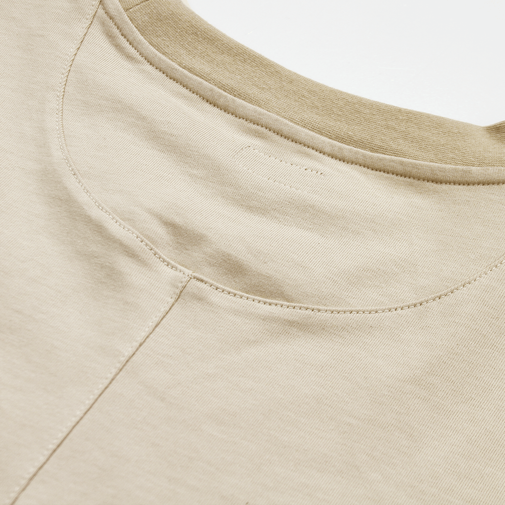 Premium Oversized Tee - Sand