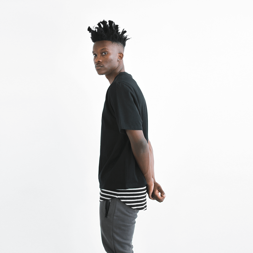 Premium Oversized Tee - Black