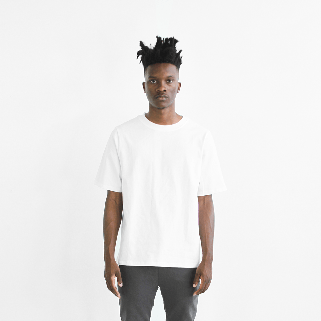 Premium Oversized Tee - Natural