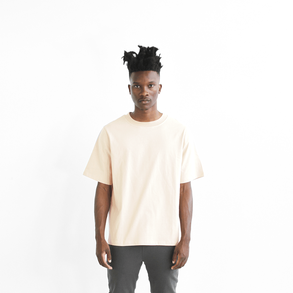 Premium Oversized Tee - Sand