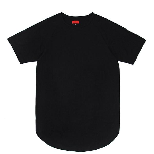 Scoop Extended Shirt - Black