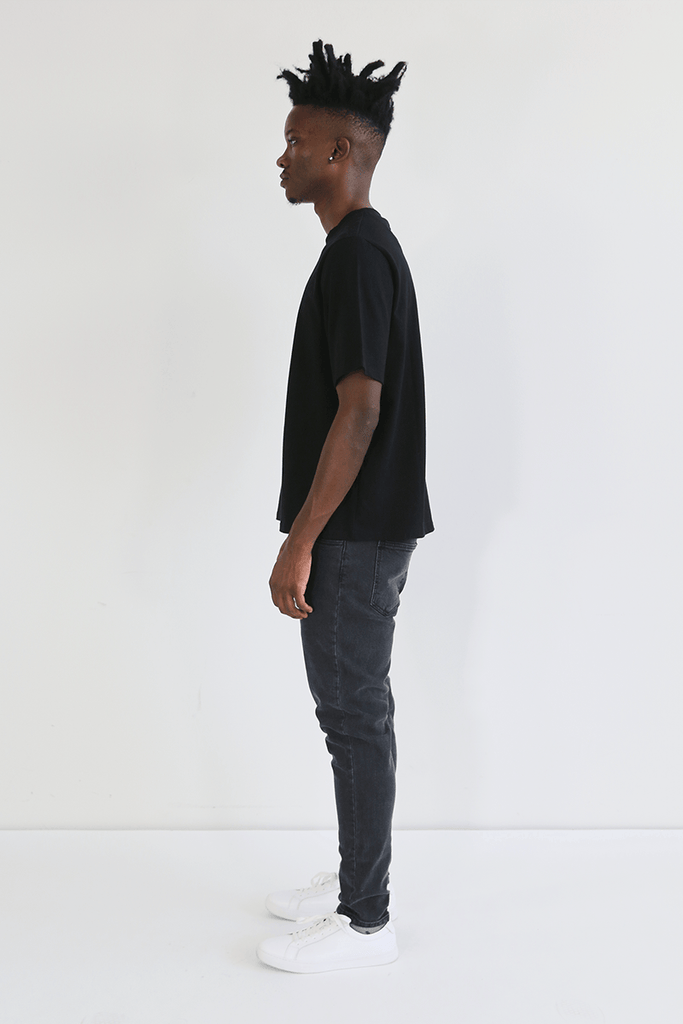 Premium Oversized Tee - Black