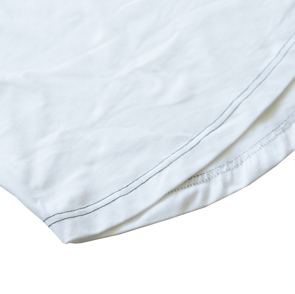 One button pocket Tee - Natural