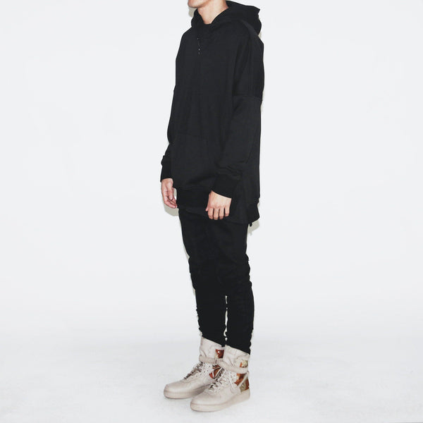 トップス CR Selly THUMBS CUT HOODIE Black M CR SELLY THUMBS CUT HOODIE Black Mサイズ
