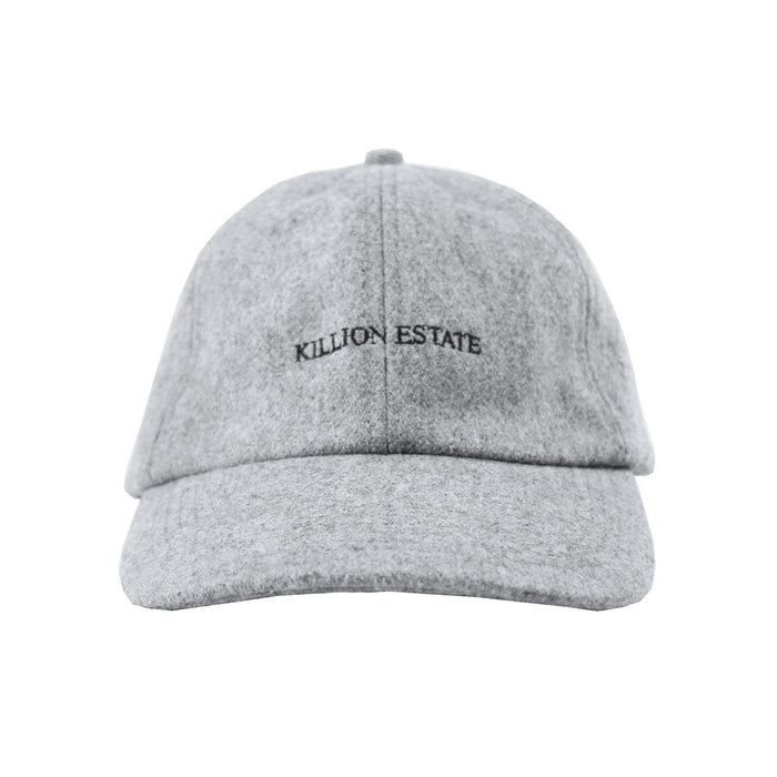 Wool Estate Dad Hat - Grey