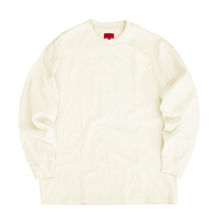 Heavyweight Loose Fit LS - Cream