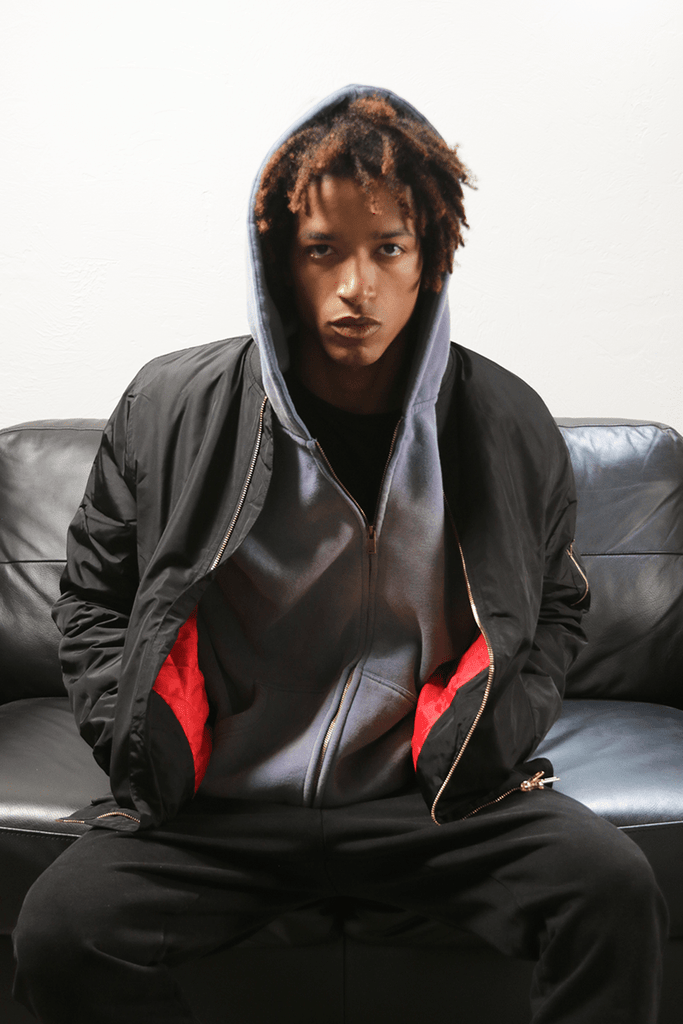 Standard Issue MA-1 Bomber Jacket - Black