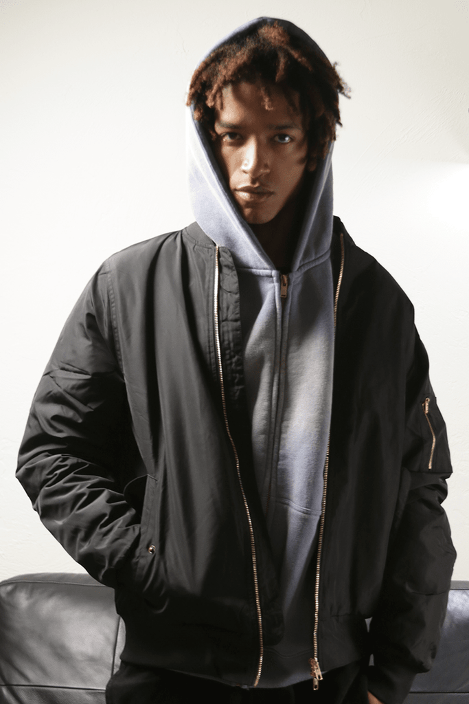 Standard Issue MA-1 Bomber Jacket - Black