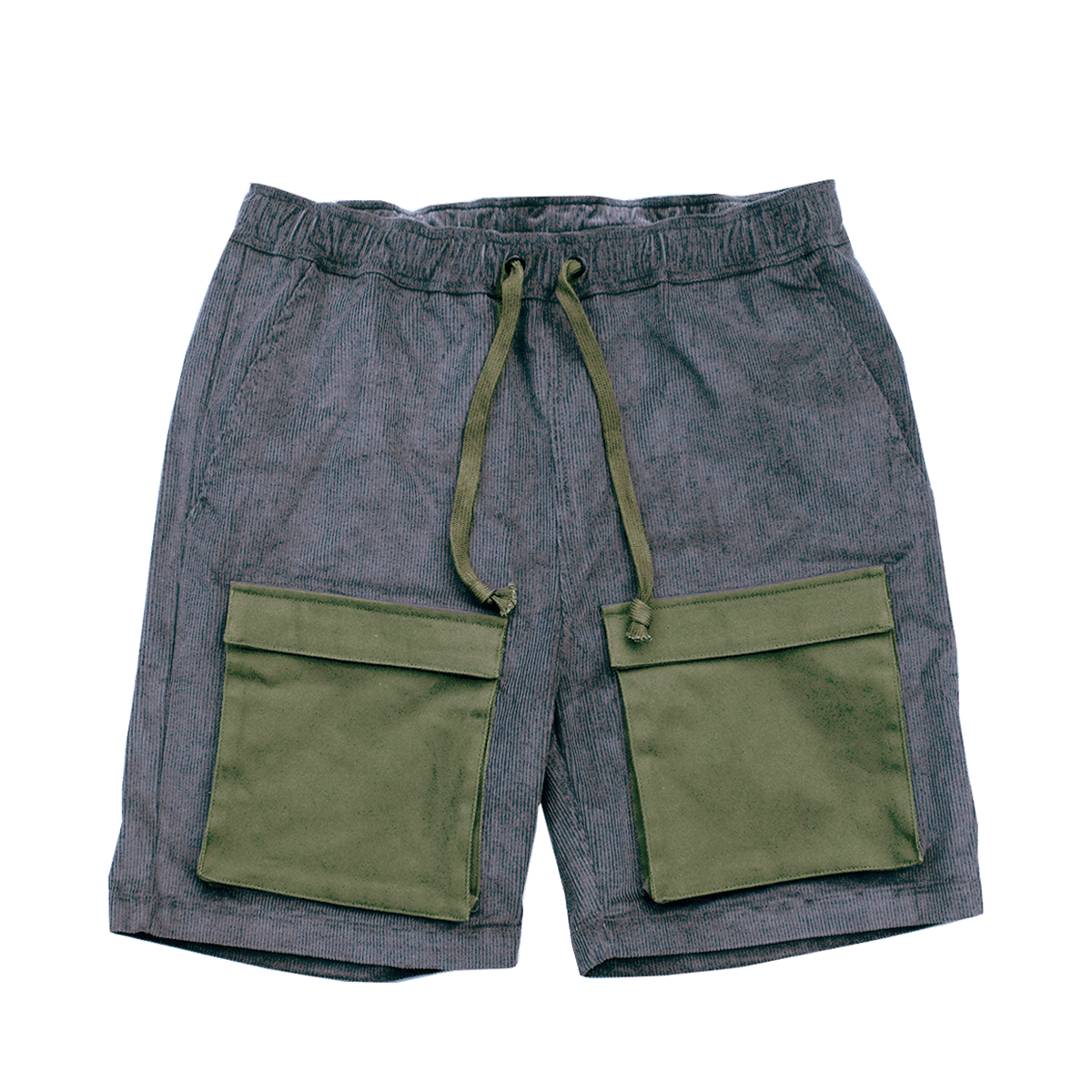 Sweat Cargo Shorts (Light Gray) | SOL (soonerorlater)