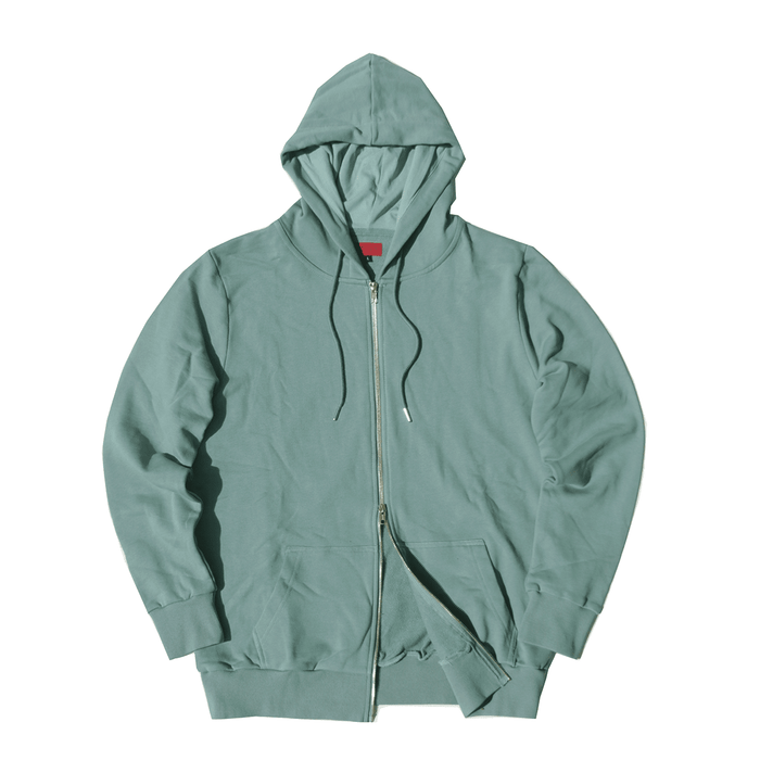 SI Terry Full Zip Hoodie - Minted Sage